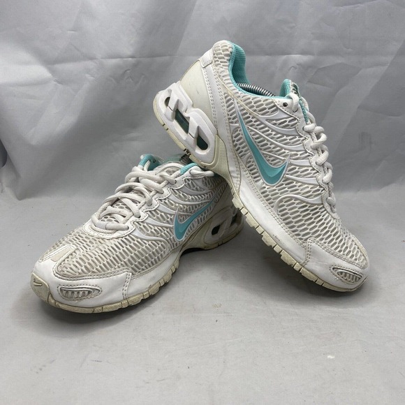 Nike Air Max Torch 4 Women's Running Shoes White Turquoise 343851-100 Size 8 - Picture 5 of 9
